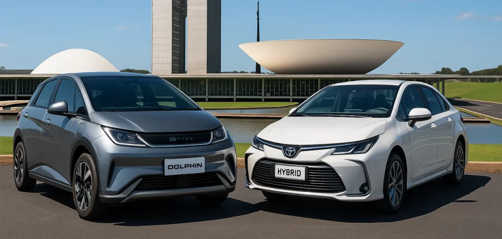 carro elétrico em Brasília